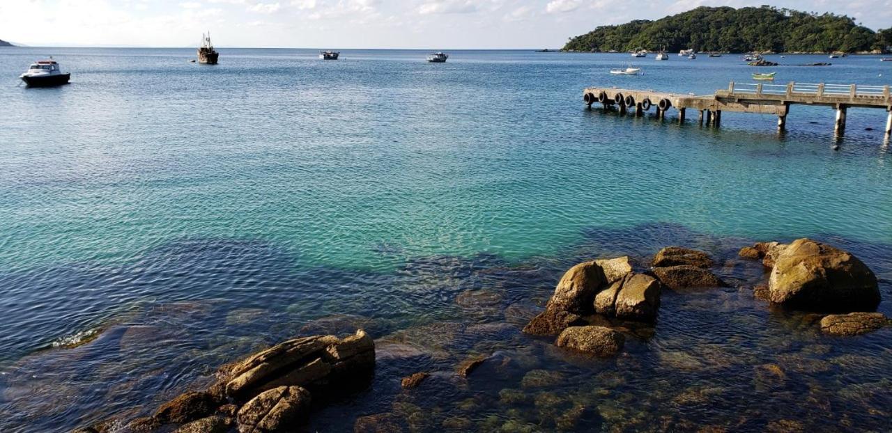 Apartamento Frente Mar Com 02 Suites Bombinhas Bagian luar foto