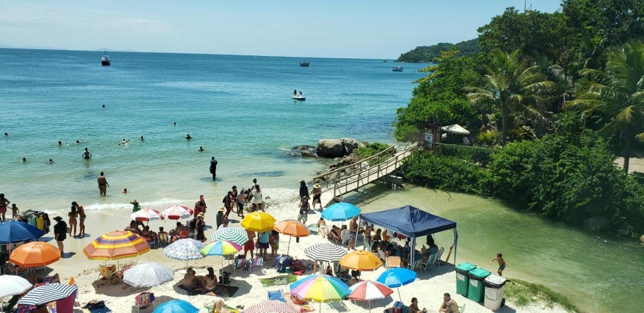 Apartamento Frente Mar Com 02 Suites Bombinhas Bagian luar foto