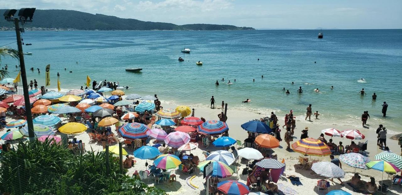 Apartamento Frente Mar Com 02 Suites Bombinhas Bagian luar foto